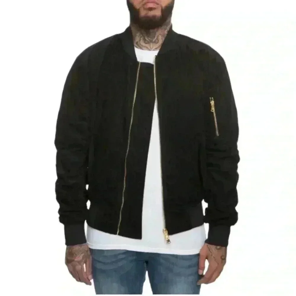 Lifted Anchors bird bomber jacket color black men’s size XL